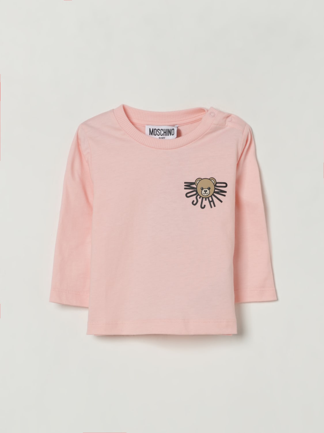 MOSCHINO SWEATER: Sweater kids Moschino, Pink - Img 1