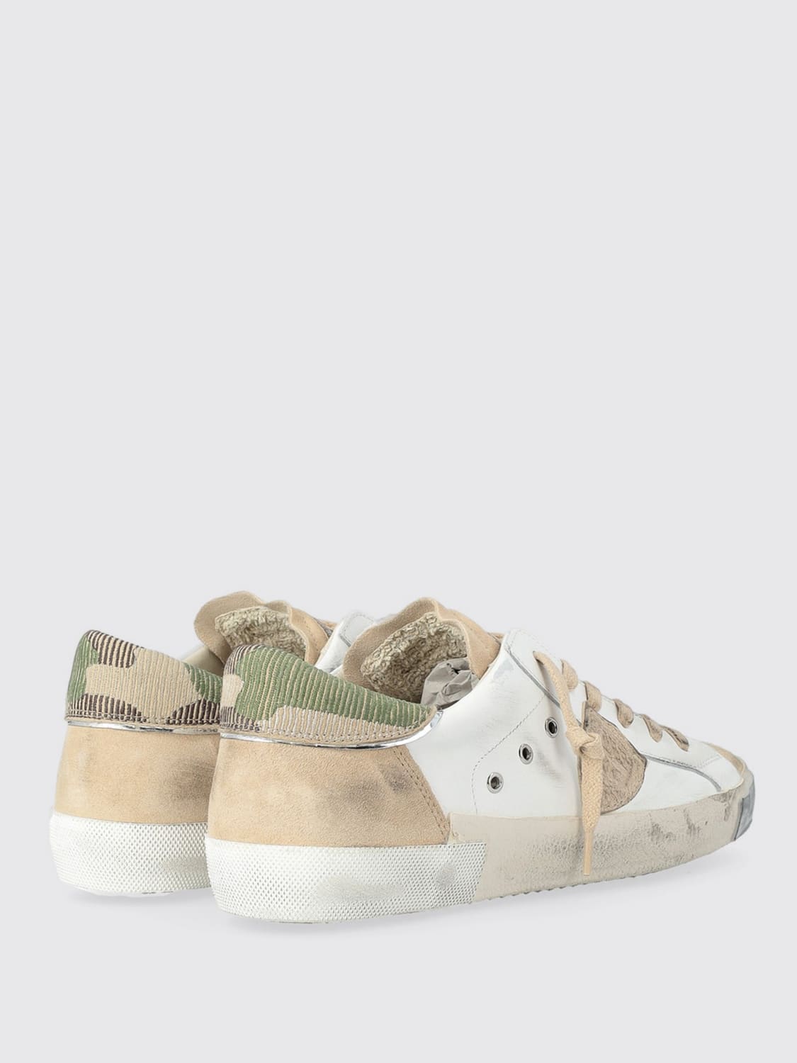 PHILIPPE MODEL SNEAKERS: Sneakers men Philippe Model, White - Img 3