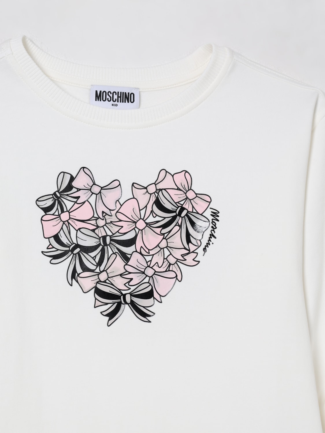 MOSCHINO ROBE: Robe enfant Moschino, Bleu - Img 3