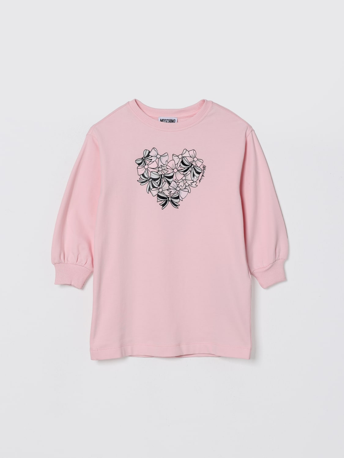 MOSCHINO ROBE: Robe enfant Moschino, Rose - Img 1