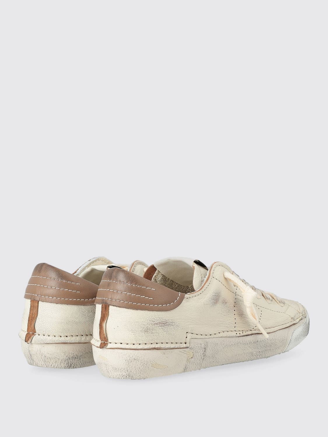 PHILIPPE MODEL BASKETS: Baskets femme Philippe Model, Beige - Img 3