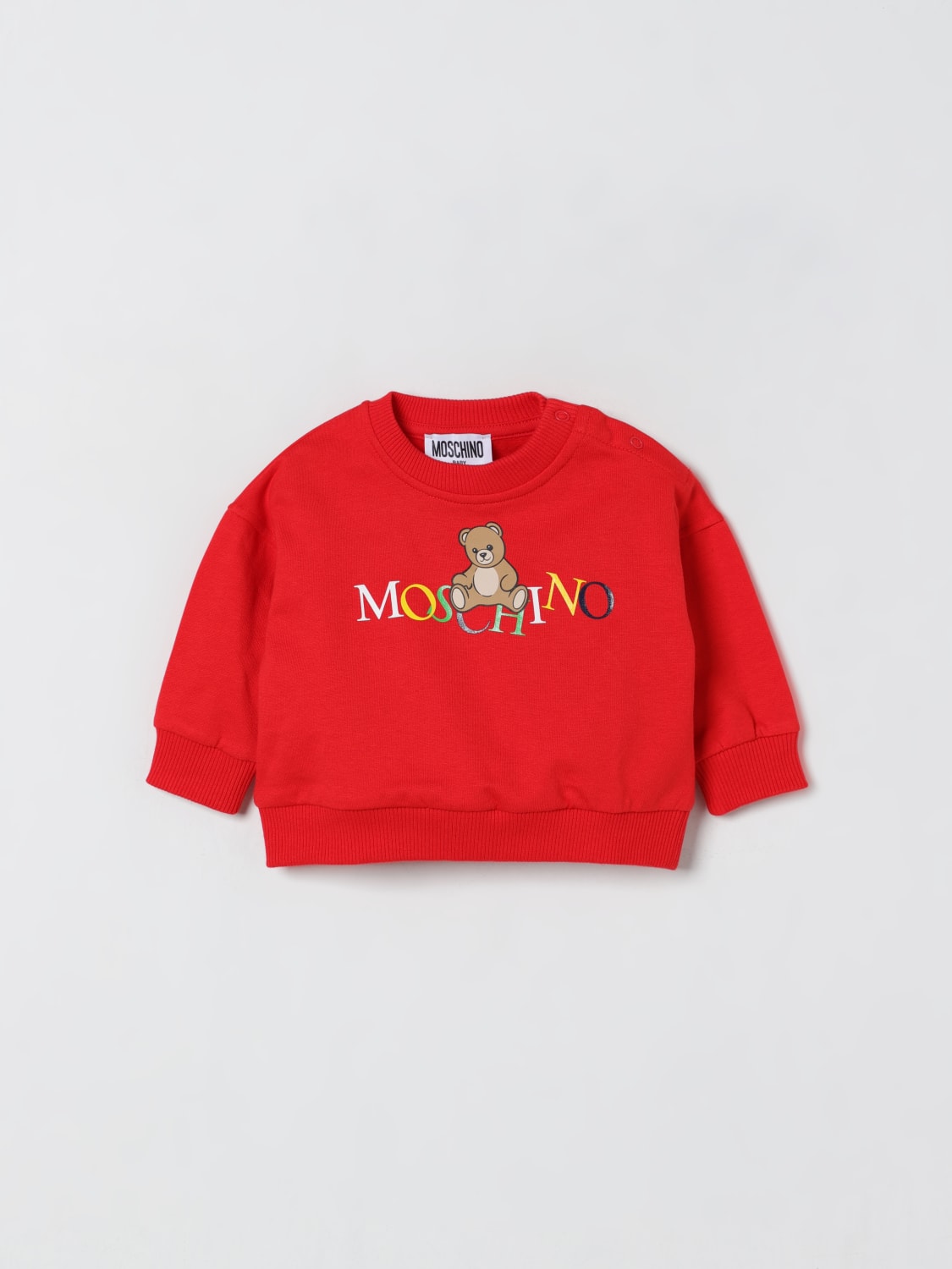 MOSCHINO PULLOVER: Bademode kinder Moschino, Rot - Img 1