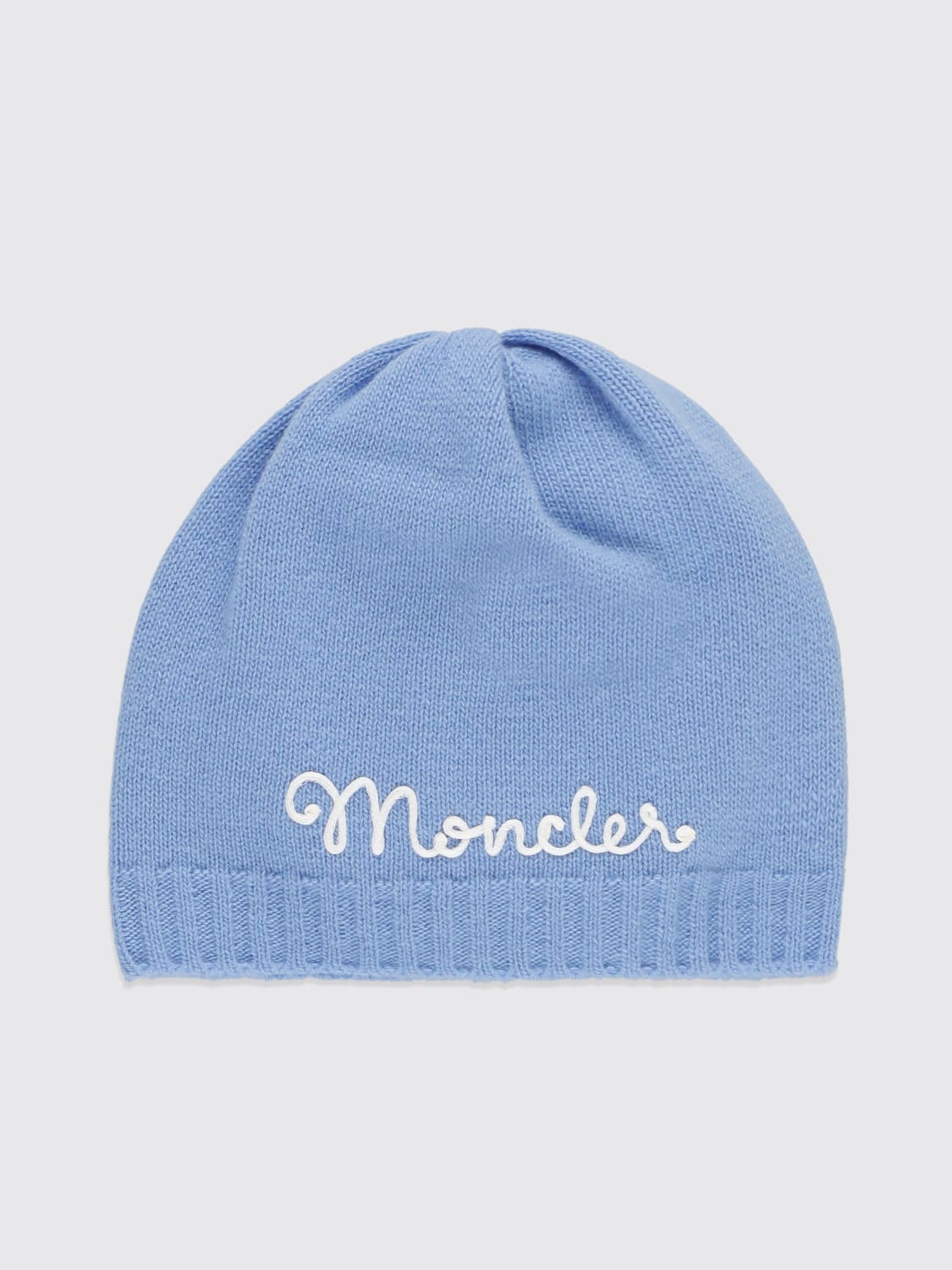 MONCLER HAT: Pack kids Moncler, Blue - Img 1