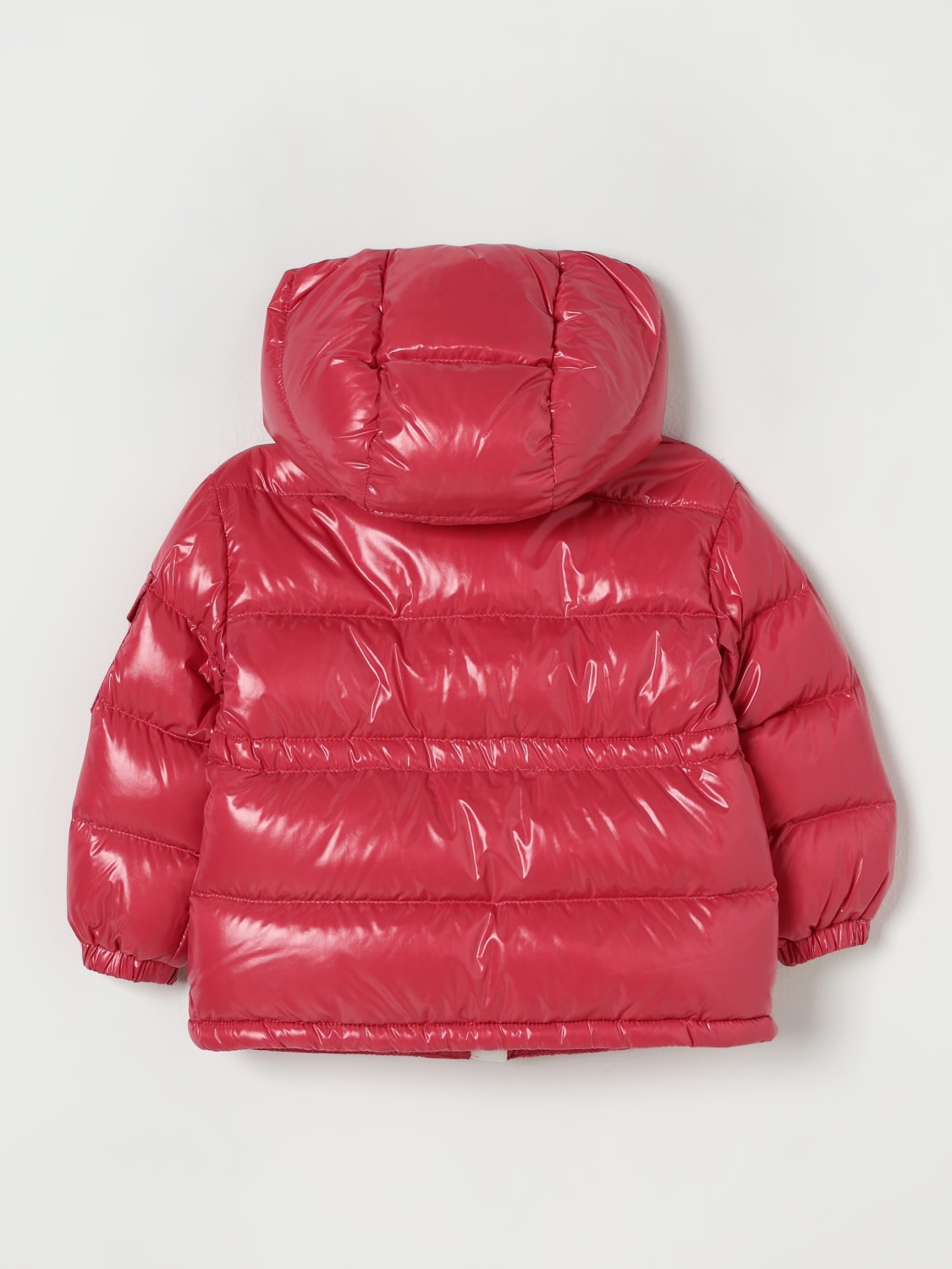 MONCLER JACKET: Jacket kids Moncler, Red - Img 2