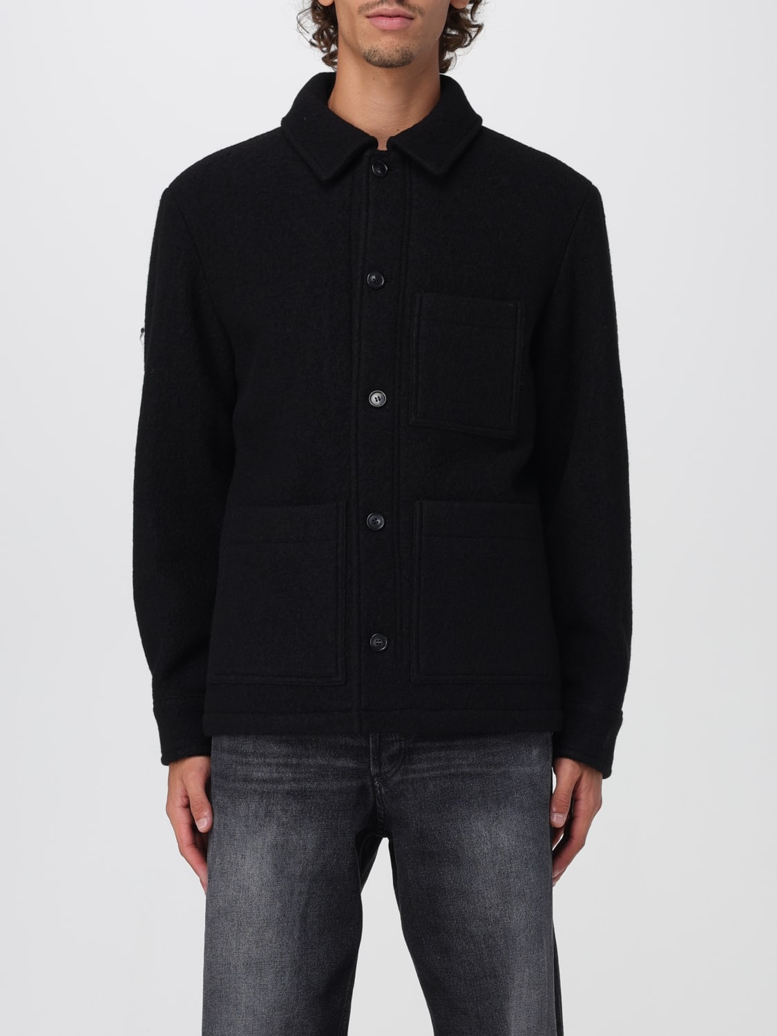 A.P.C. JACKET: Jacket men A.P.C., Black - Img 1