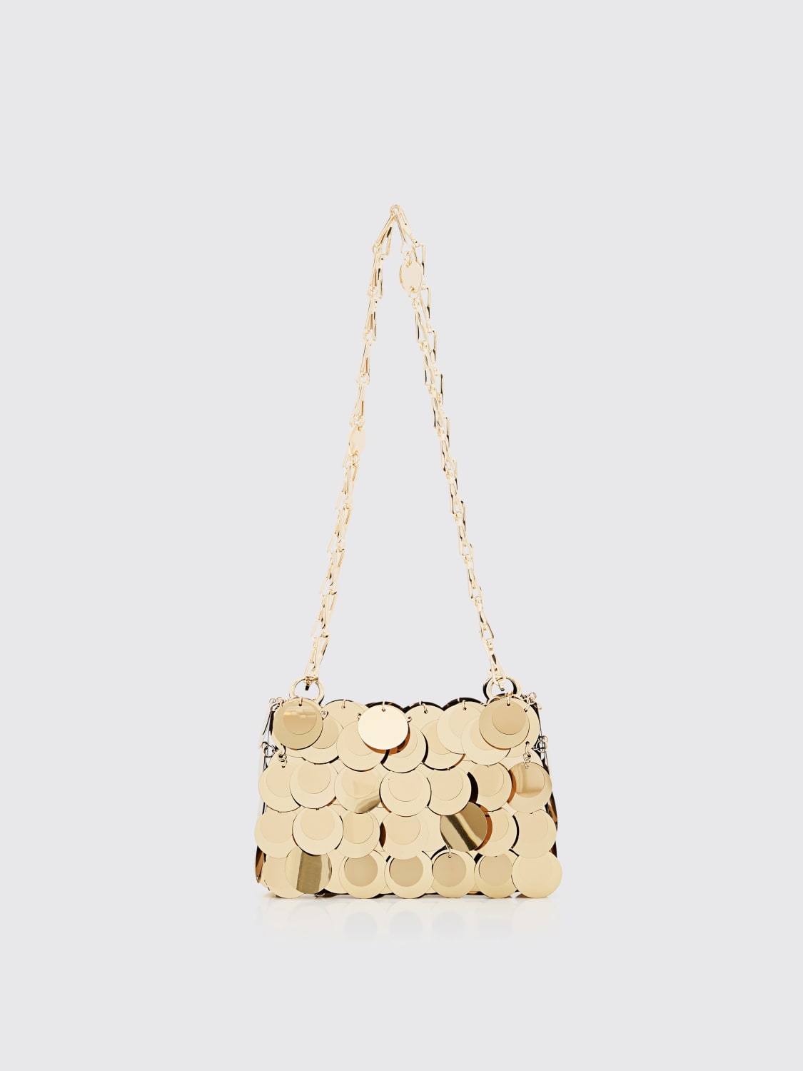 RABANNE SHOULDER BAG: Shoulder bag woman Rabanne, Gold - Img 1