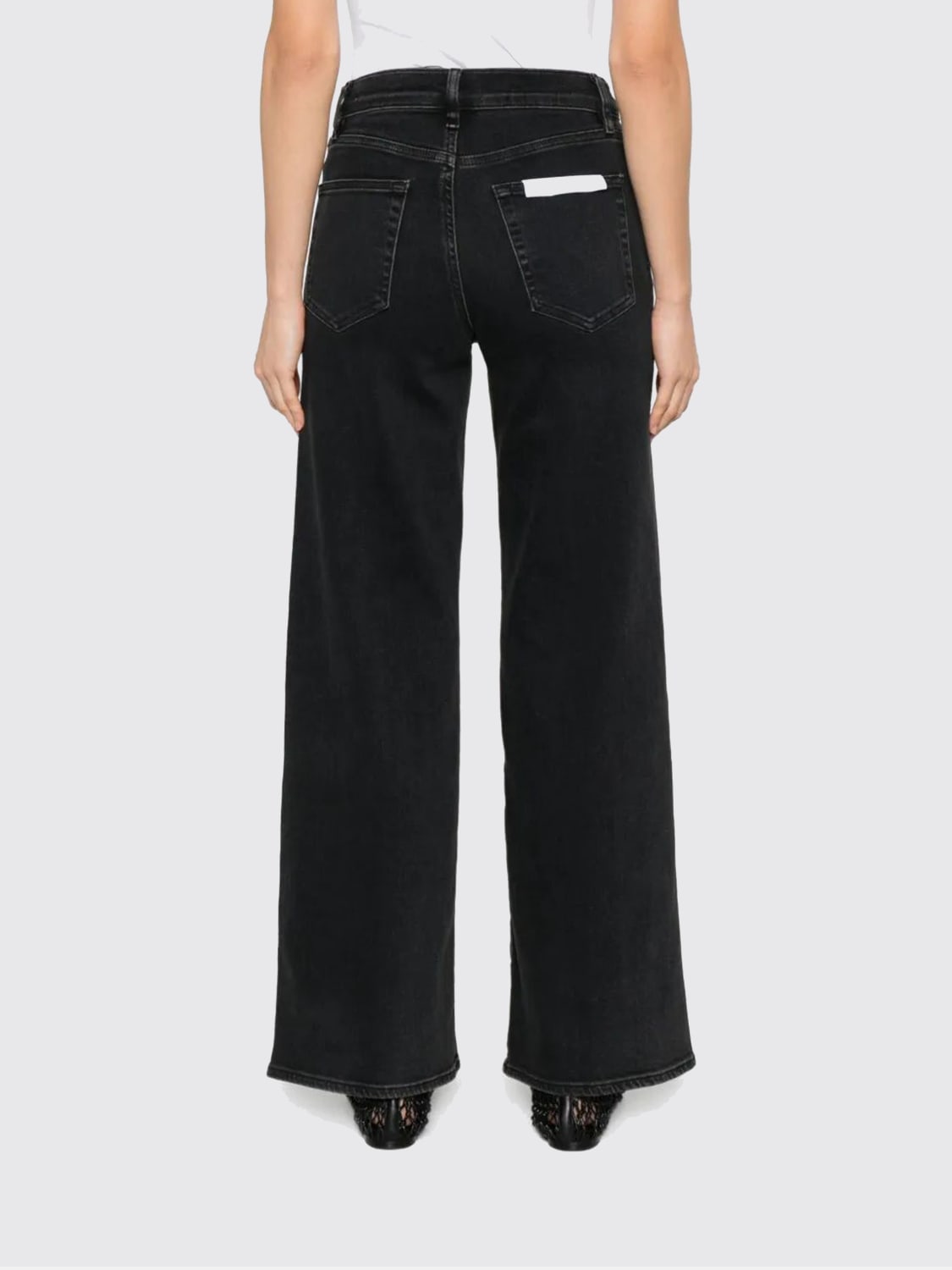 FRAME JEANS: Jeans femme Frame, Noir - Img 3