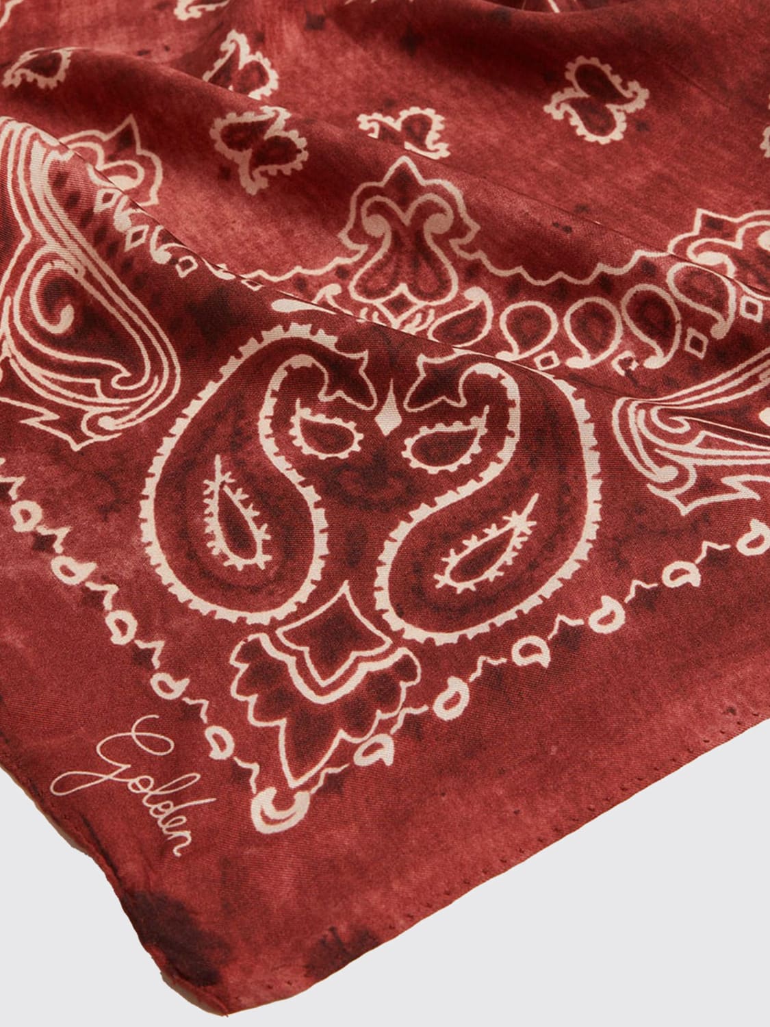 GOLDEN GOOSE FULAR: Bufanda mujer Golden Goose, Rojo - Img 2