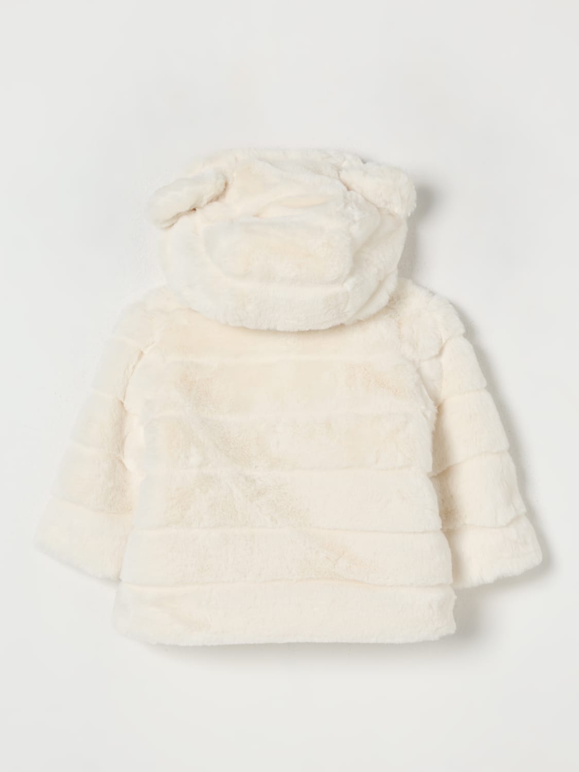 MOSCHINO COAT: Jacket kids Moschino, White - Img 2