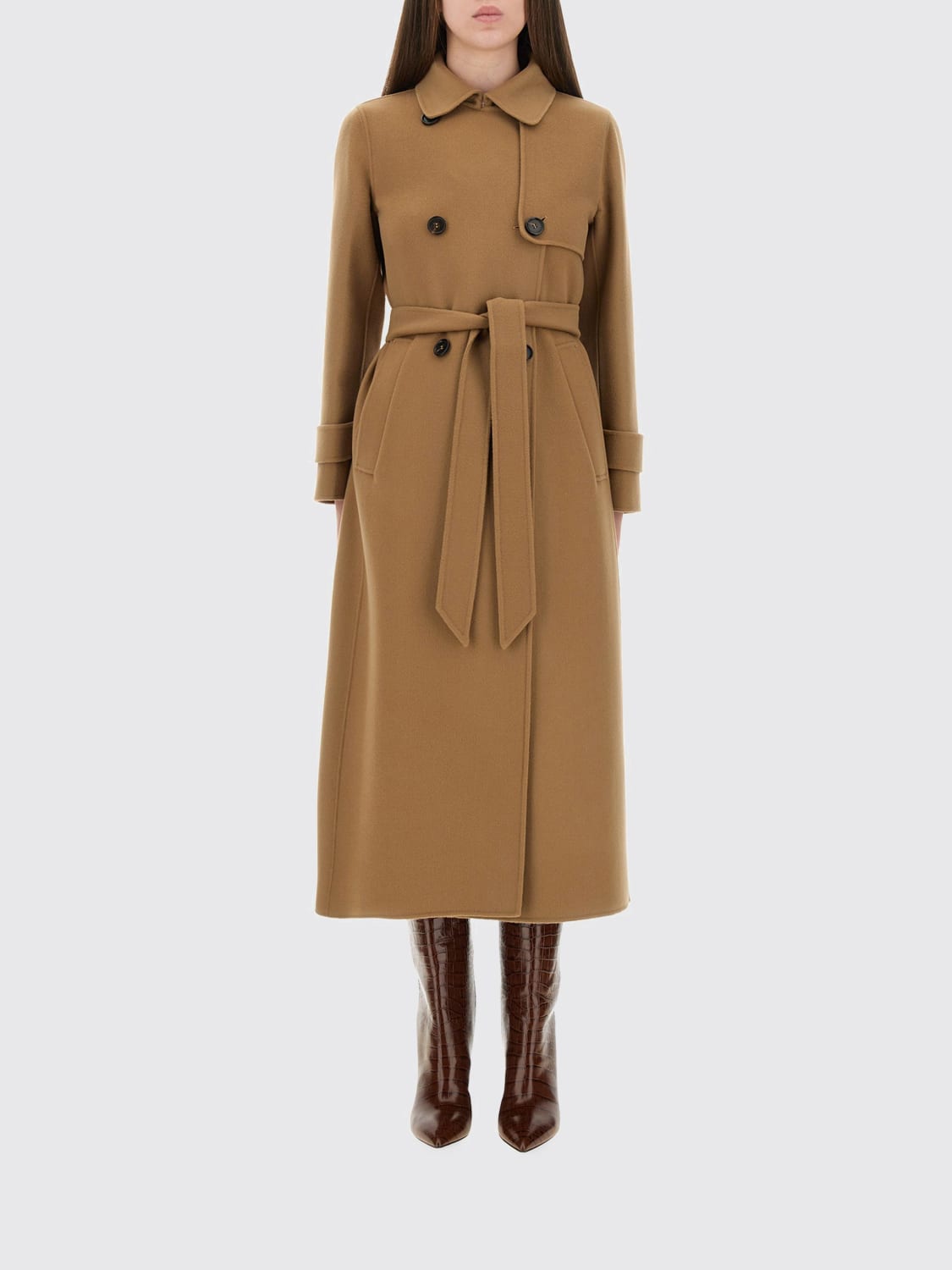 'S MAX MARA ABRIGO: Abrigo mujer 's Max Mara, Beige - Img 1