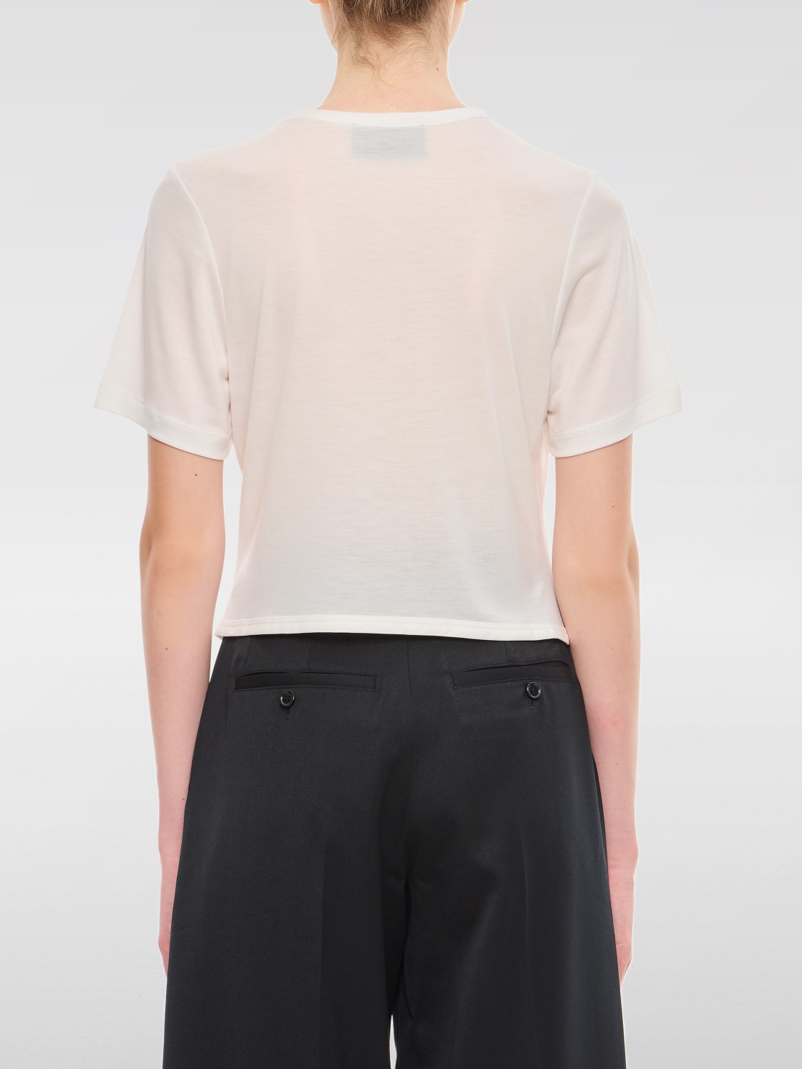 SIMONE ROCHA CAMISETA: Camiseta mujer Simone Rocha, Blanco - Img 3