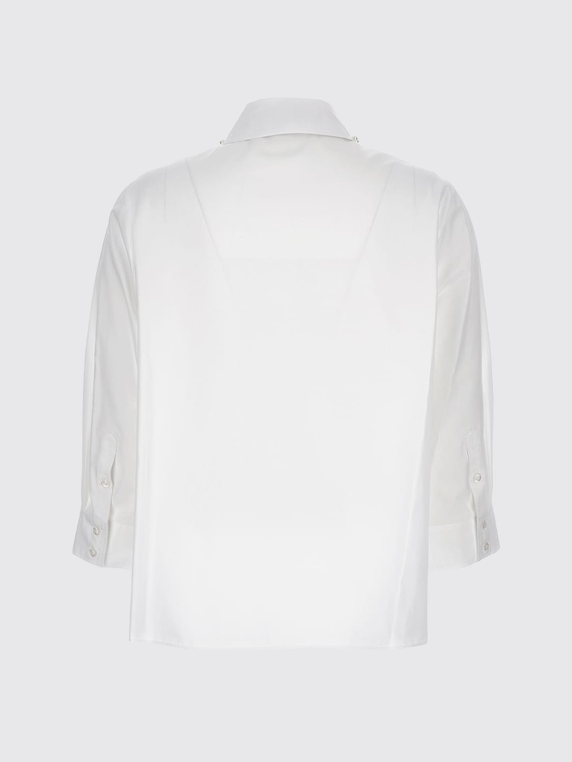 SIMONE ROCHA CAMICIA: Camicia Simone Rocha in cotone con perline , Bianco - Img 2