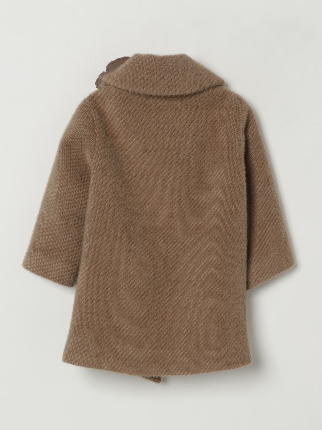 MONNALISA COAT: Coat kids Monnalisa, Dove Grey - Img 2