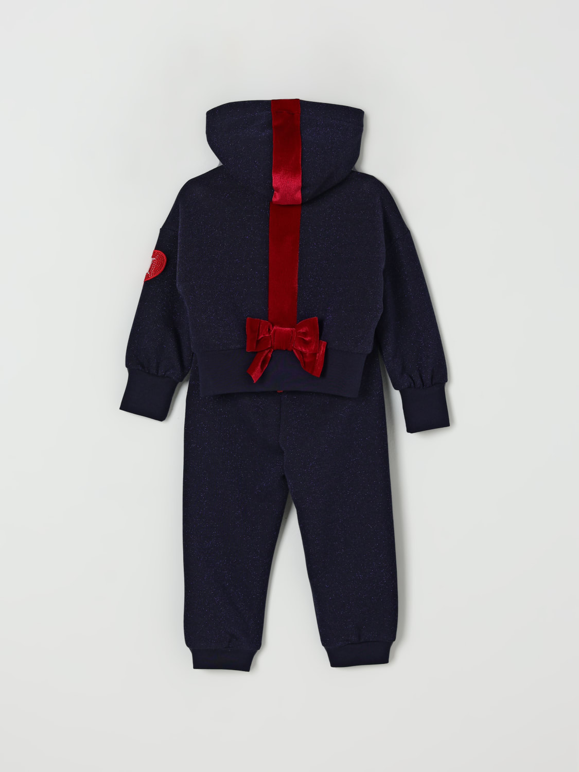 MONNALISA COMPLETO: Coordinato in cotone Monnalisa, Blue - Img 2