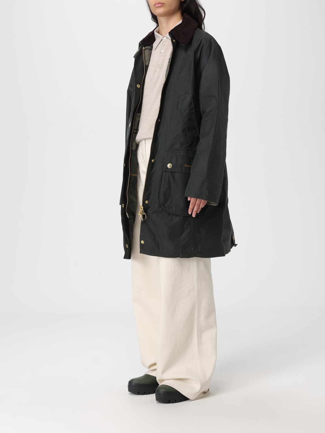 BARBOUR JACKET: Blazer woman Barbour, Green - Img 3