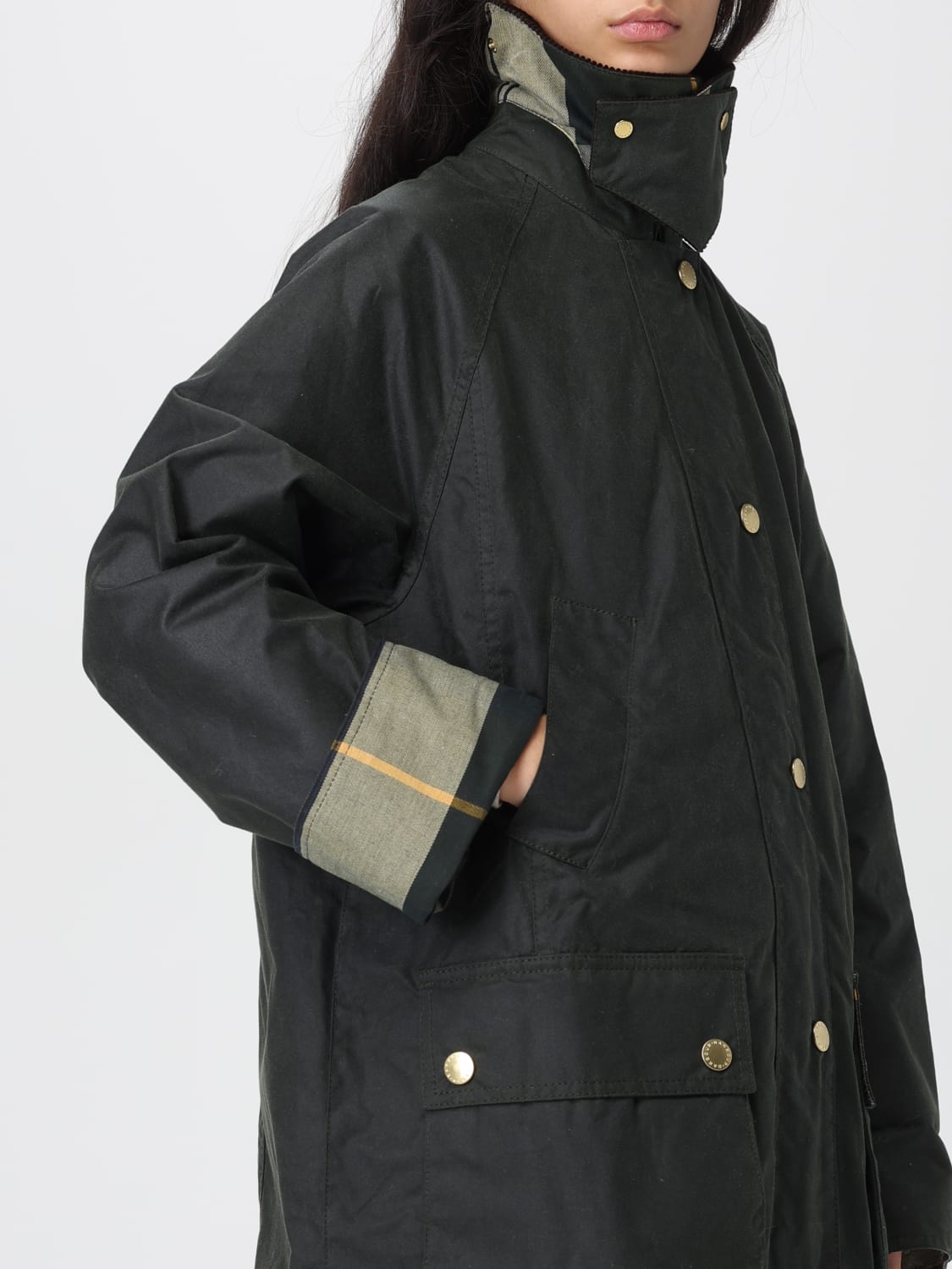 BARBOUR JACKET: Blazer woman Barbour, Green - Img 4