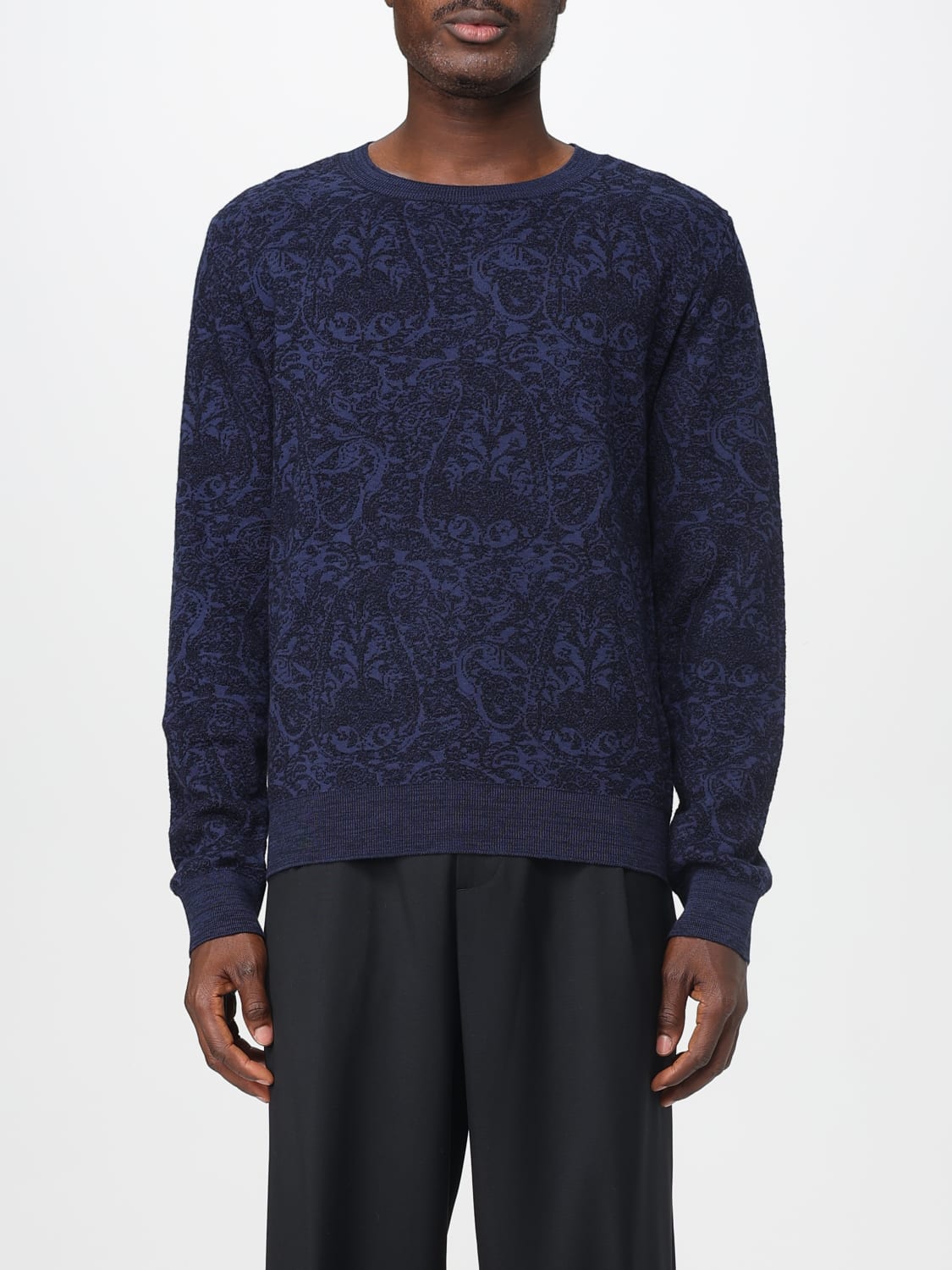 ETRO PULLOVER: Pullover herren Etro, Blau - Img 1
