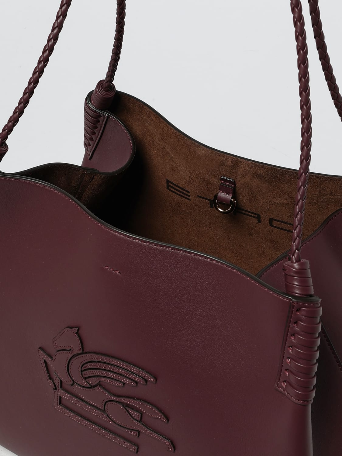 ETRO SHOULDER BAG: Shoulder bag woman Etro, Burgundy - Img 5