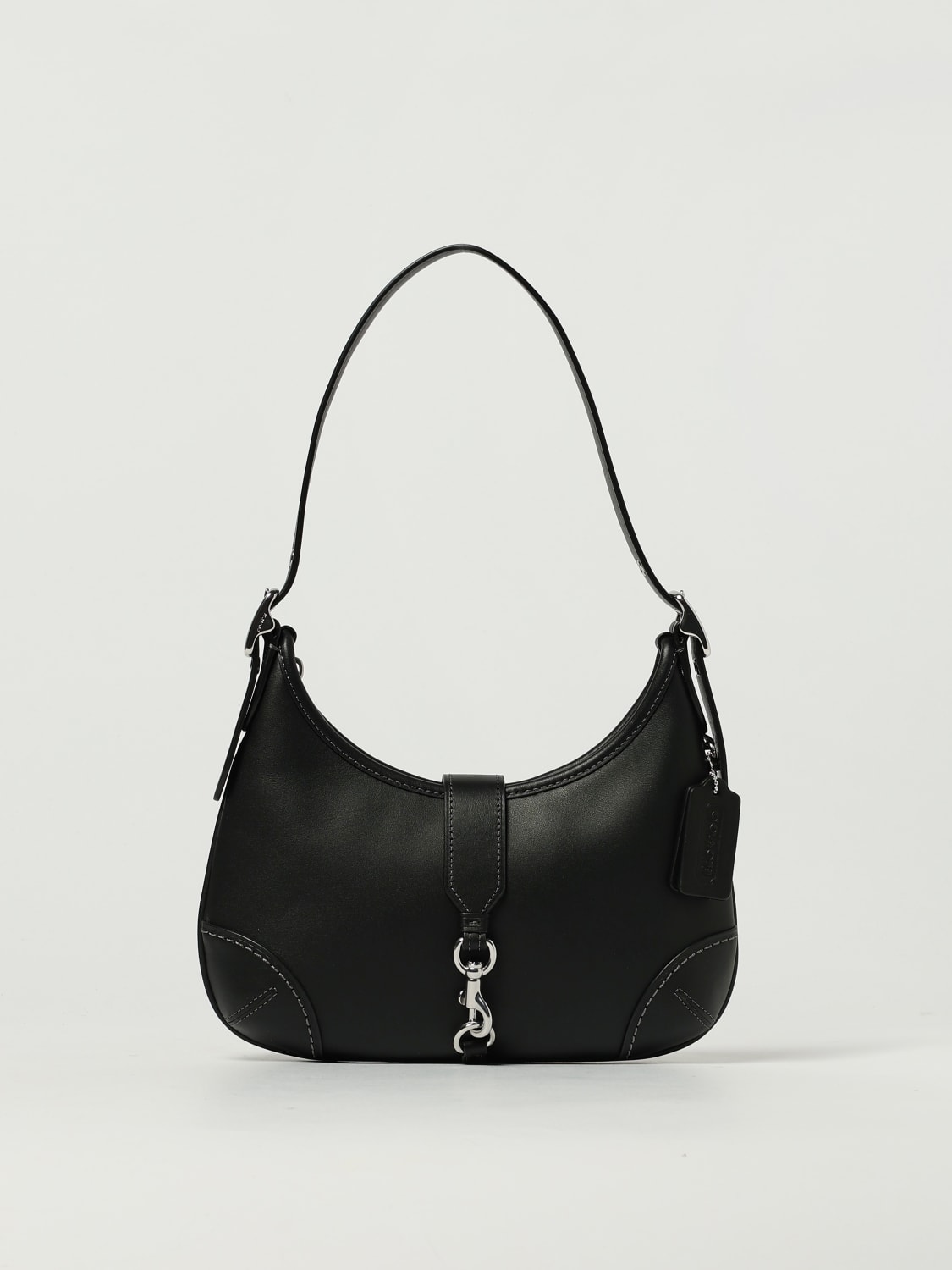 COACH SCHULTERTASCHE: Schultertasche damen Coach, Schwarz - Img 1