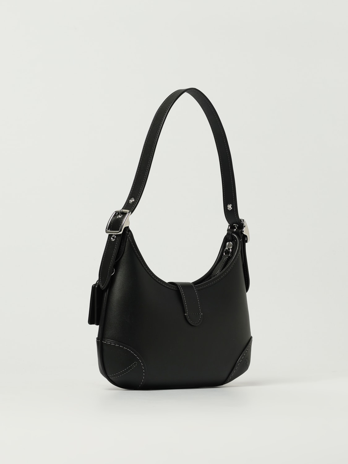 COACH SCHULTERTASCHE: Schultertasche damen Coach, Schwarz - Img 2