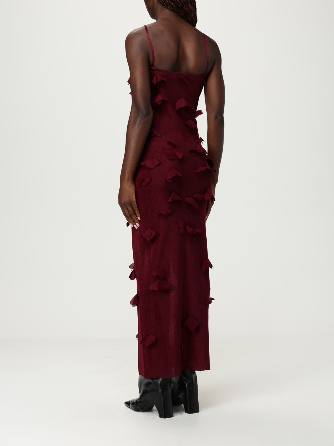 COPERNI ROBE: Robes femme Coperni, Rouge - Img 2