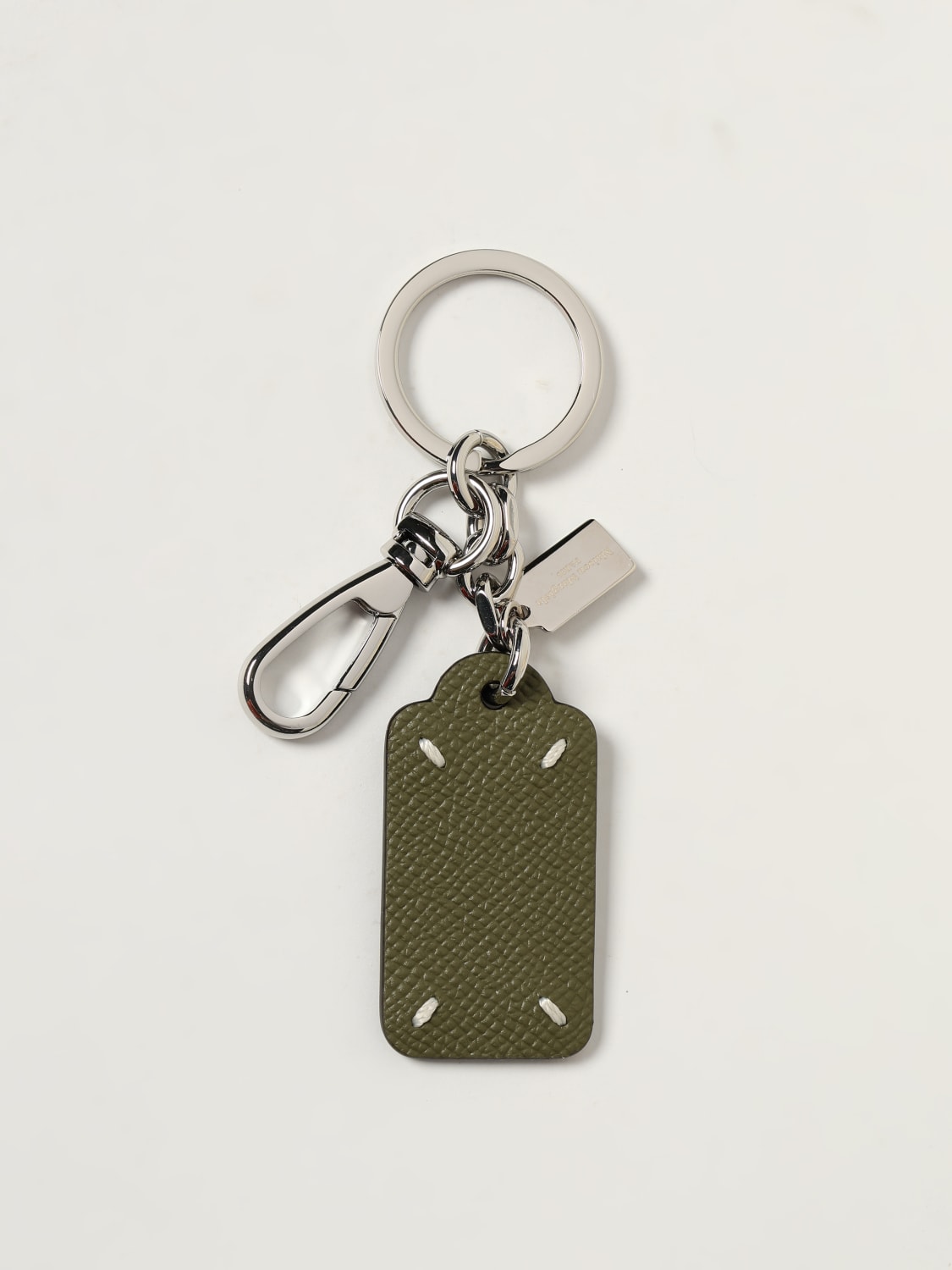 MAISON MARGIELA KEYRING: Keyring men Maison Margiela, Kaki - Img 1