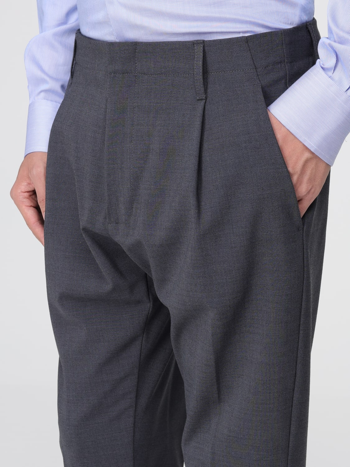 DONDUP HOSE: Hose herren Dondup, Anthrazit - Img 3