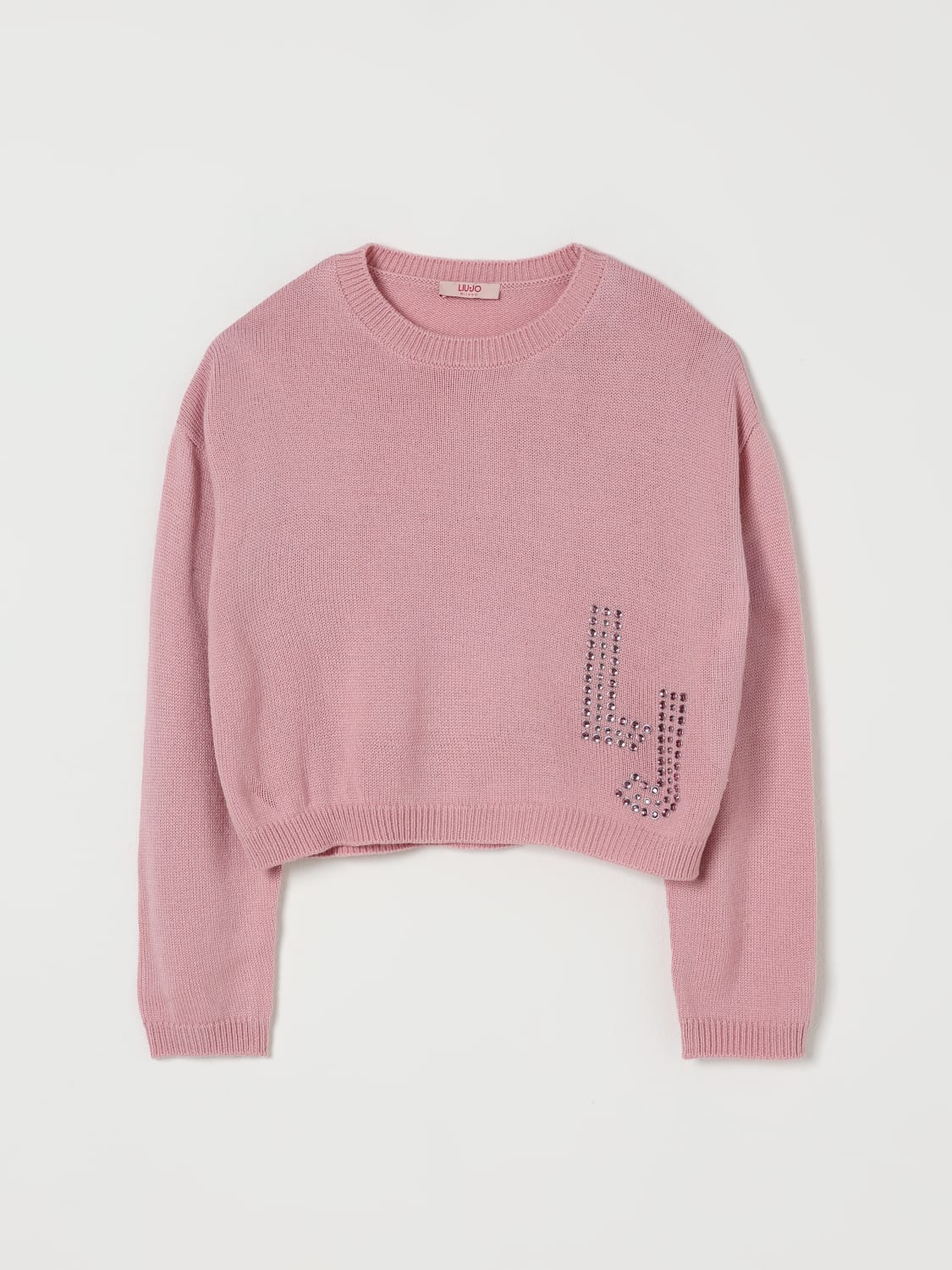 LIU JO SWEATER: Sweater kids Liu Jo, Pink - Img 1