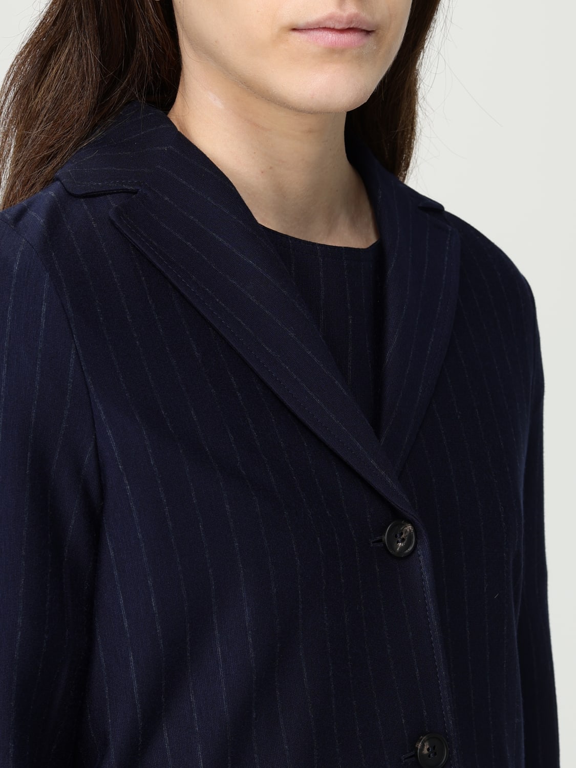 MAX MARA LEISURE JACKET: Blazer woman Max Mara Leisure, Blue - Img 5