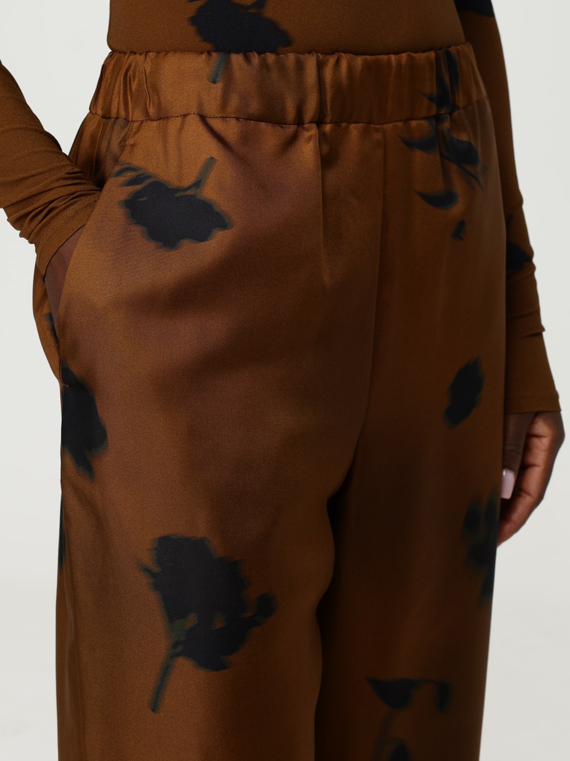 MAX MARA LEISURE PANTALONES: Pantalón mujer Max Mara Leisure, Camello - Img 5