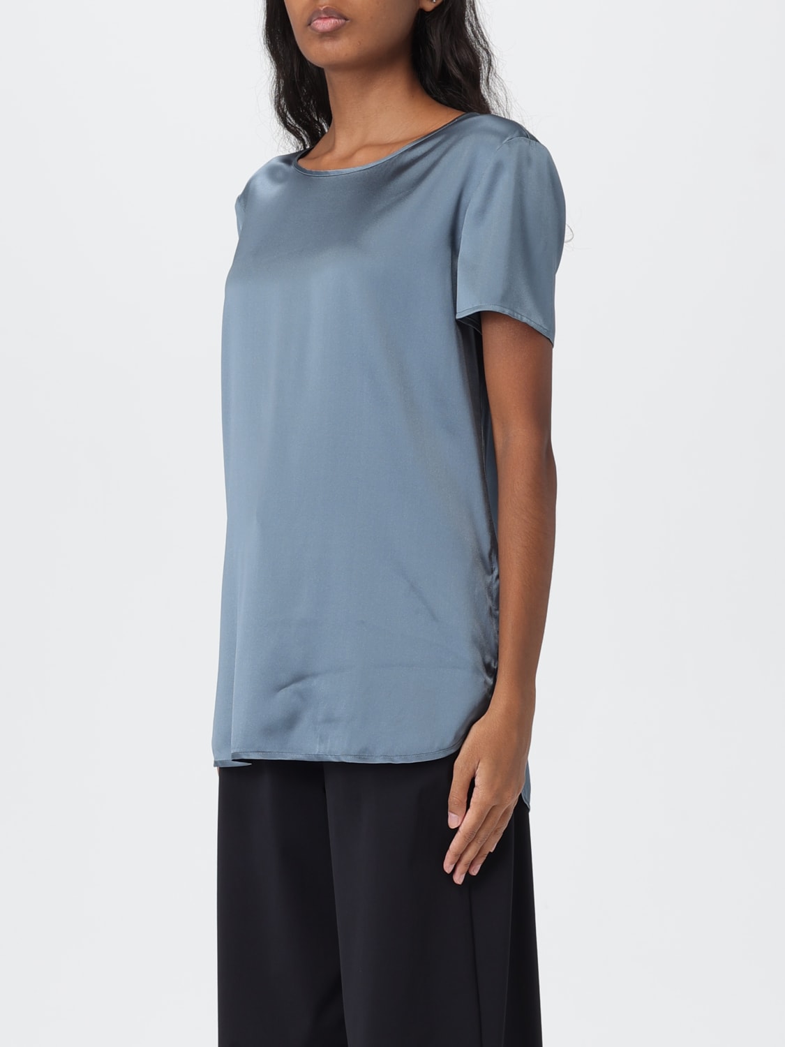 MAX MARA LEISURE TOP: Hemdbluse damen Max Mara Leisure, Avion - Img 4