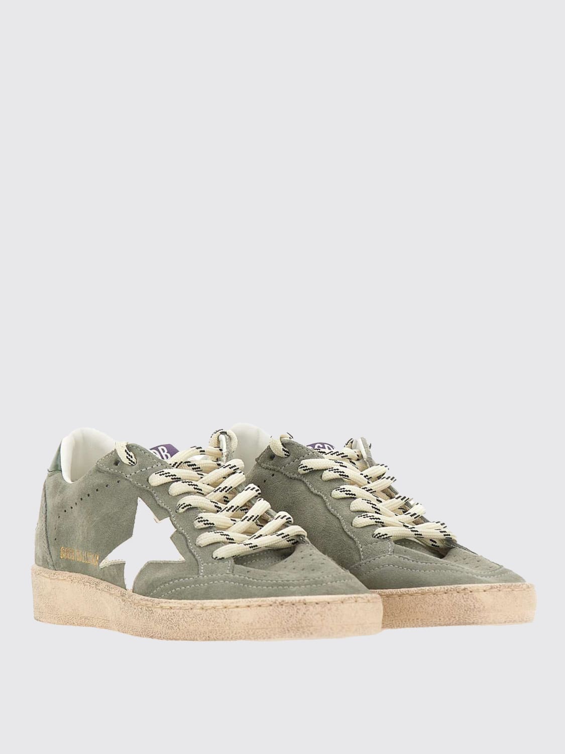 GOLDEN GOOSE SNEAKERS: Sneakers woman Golden Goose, Green - Img 2