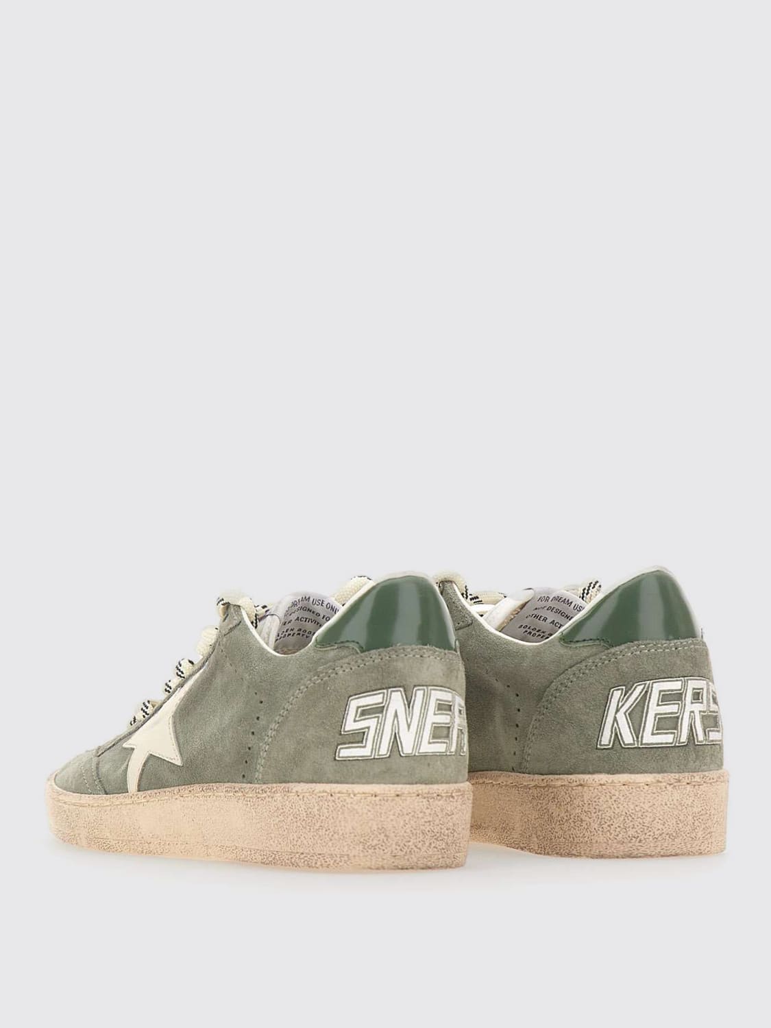 GOLDEN GOOSE SNEAKERS: Sneakers woman Golden Goose, Green - Img 3