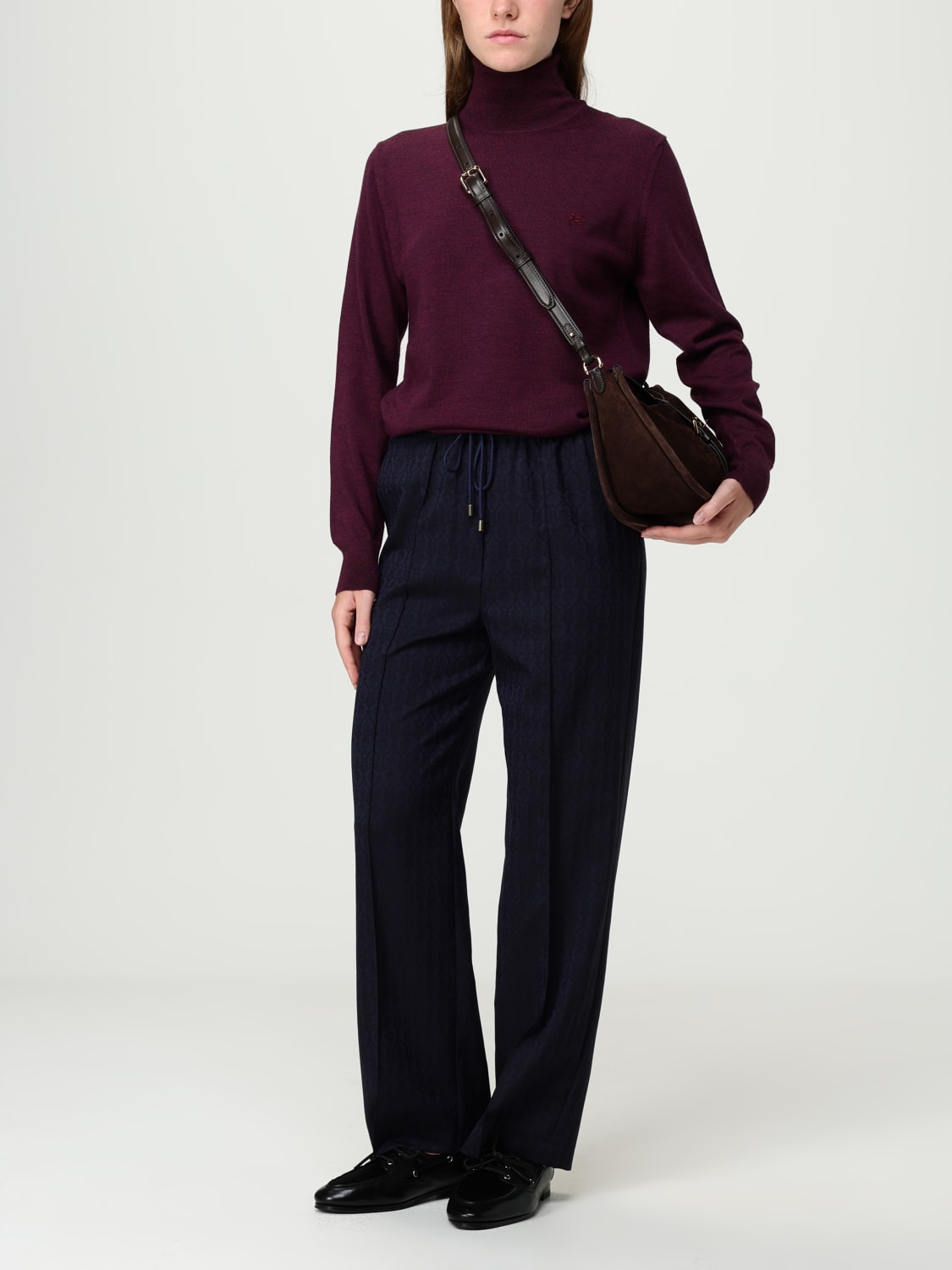 ETRO PANTS: Pants woman Etro, Blue - Img 2