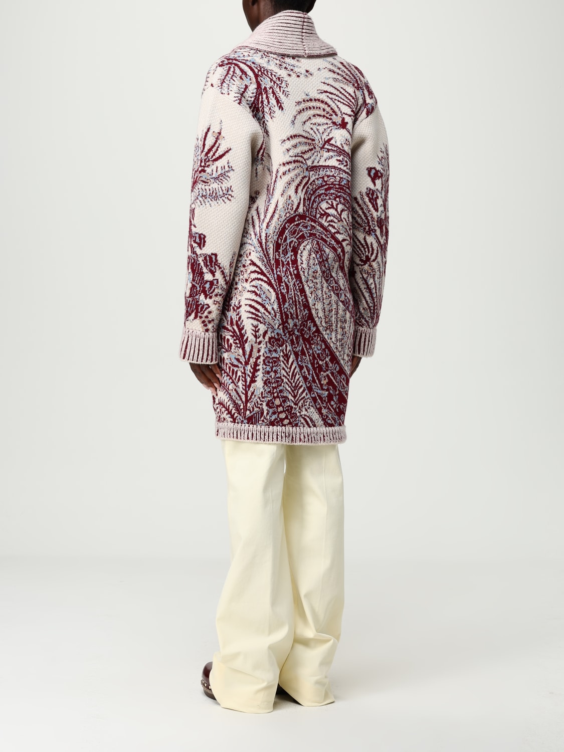 ETRO SWEATER: Cardigan woman Etro, Yellow Cream - Img 3