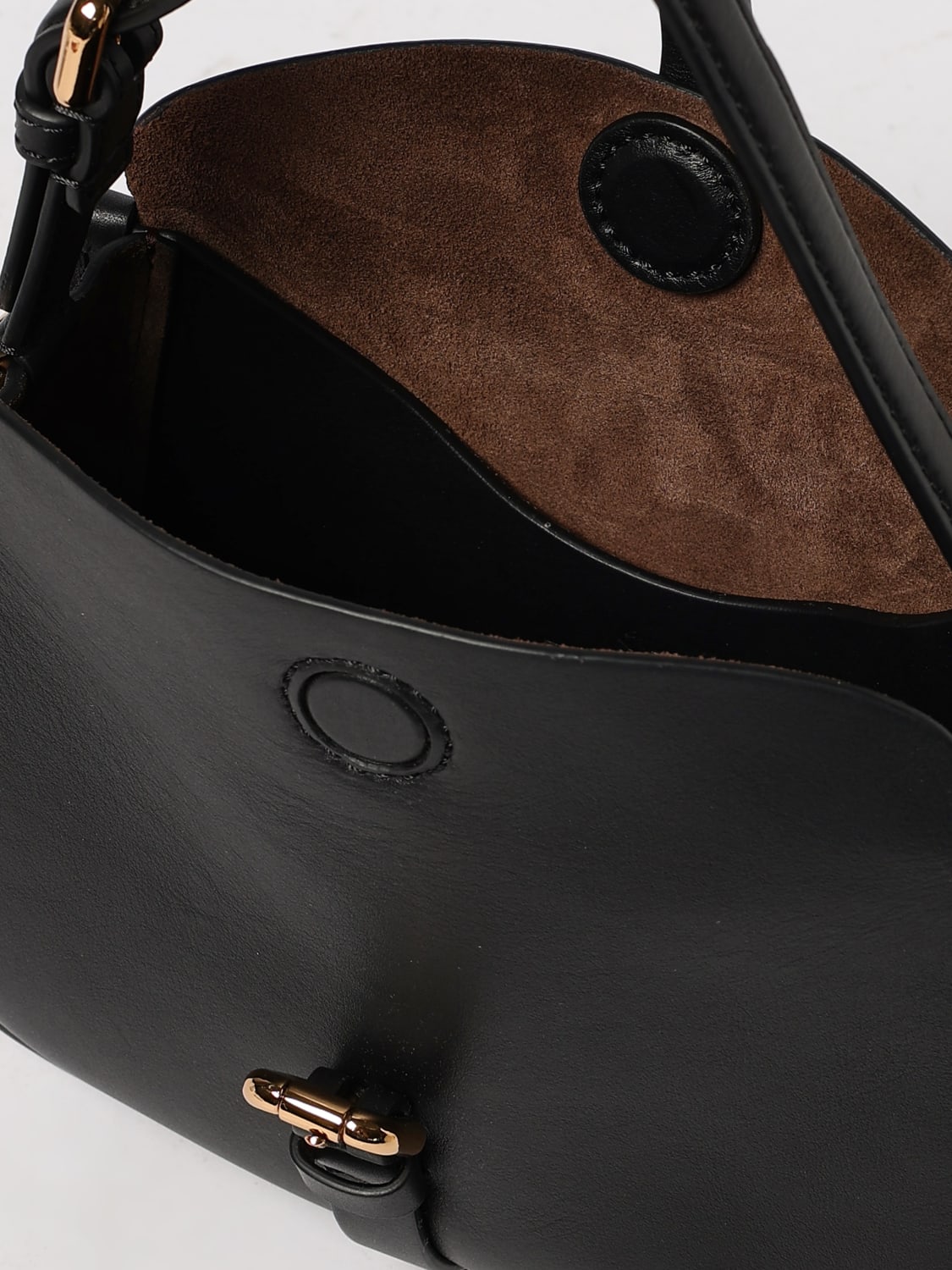 ETRO BORSA MINI: Borsa Pony Small Etro in pelle , Nero - Img 5