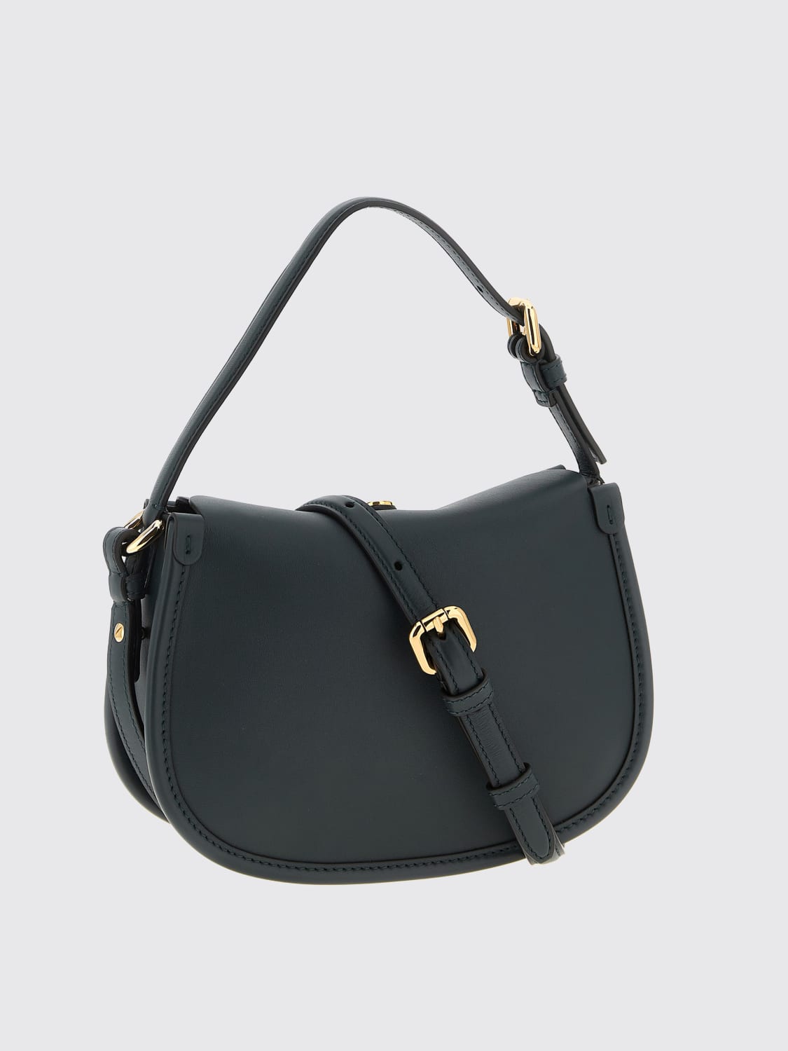 ETRO BORSA MINI: Borsa Pony Small Etro in pelle , Verde - Img 2