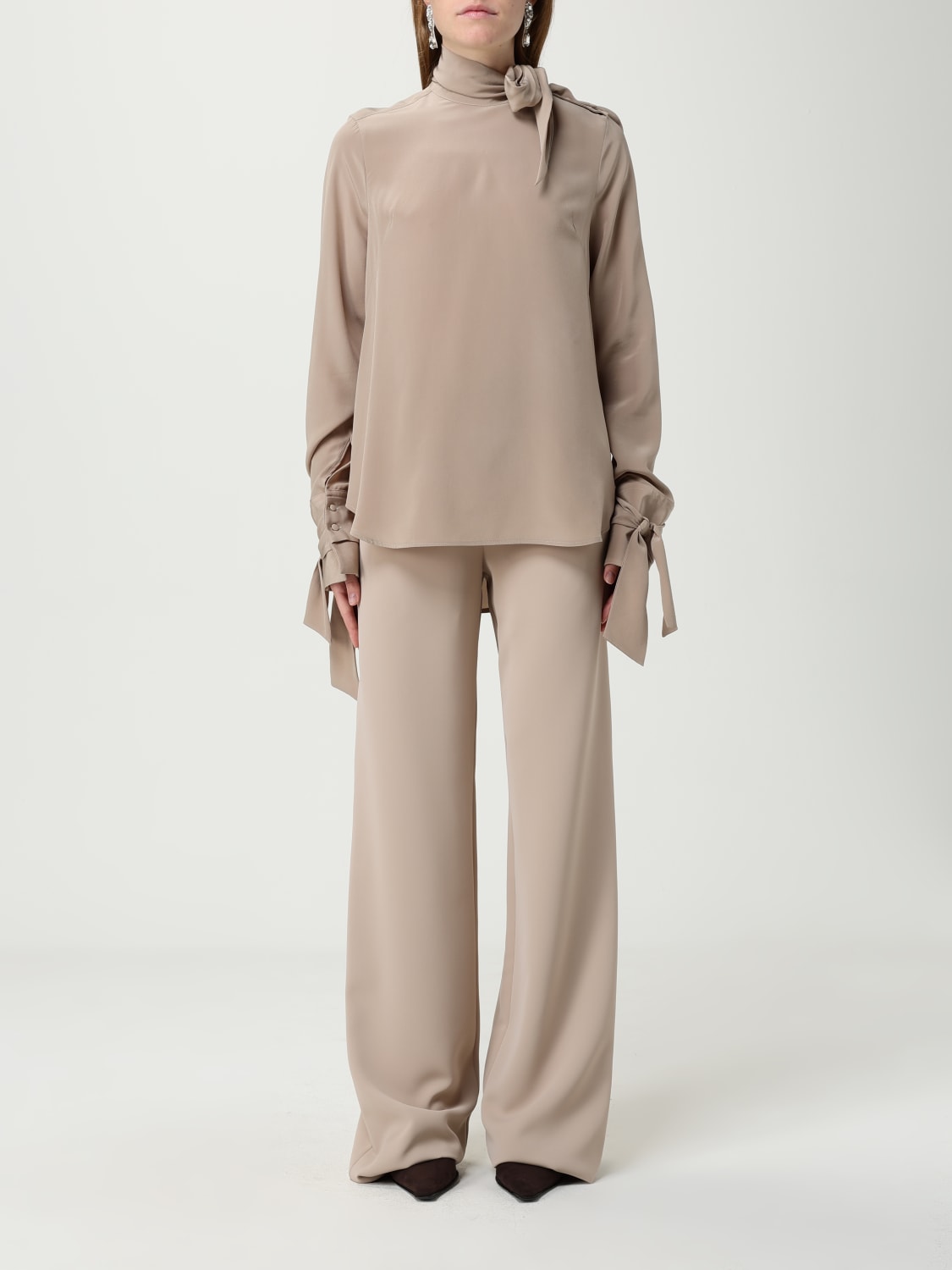 ERMANNO SCERVINO TOP: Shirt woman Ermanno Scervino, Sand - Img 1