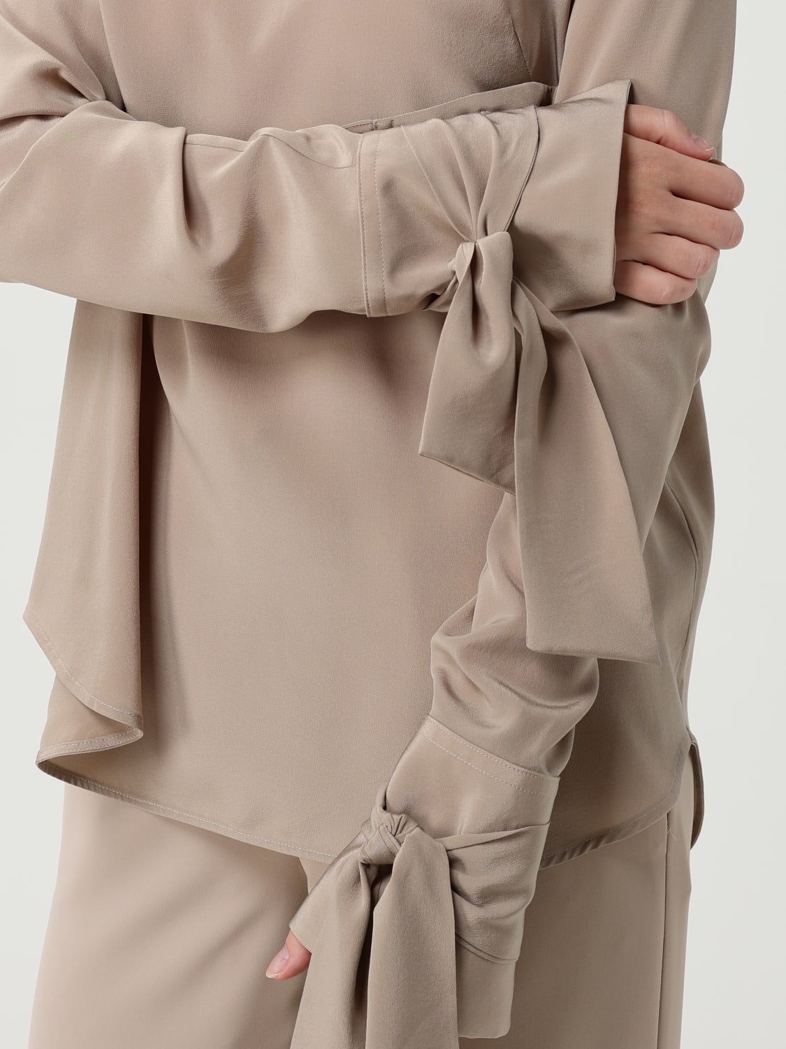 ERMANNO SCERVINO TOP: Shirt woman Ermanno Scervino, Sand - Img 5