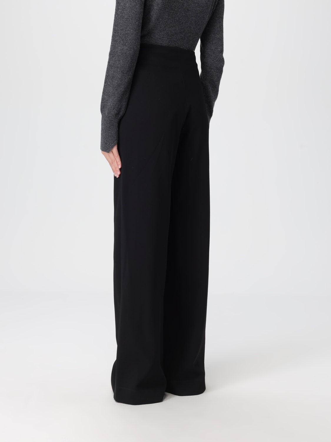 ERMANNO SCERVINO PANTS: Pants woman Ermanno Scervino, Black - Img 3
