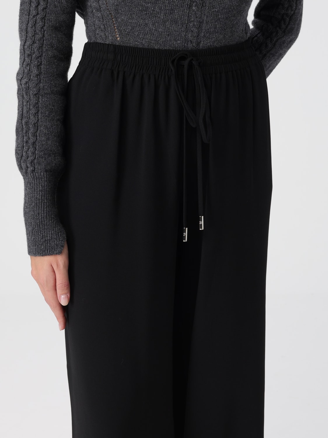 ERMANNO SCERVINO PANTS: Pants woman Ermanno Scervino, Black - Img 5