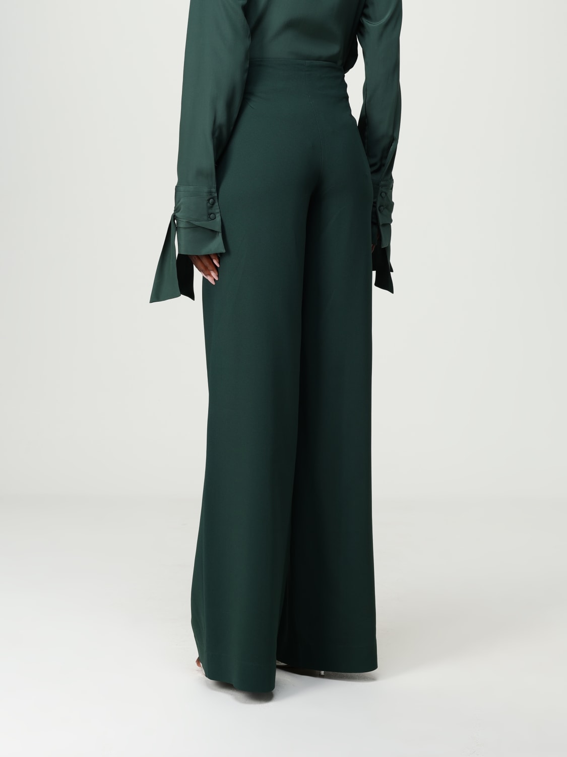ERMANNO SCERVINO PANTALON: Pantalon femme Ermanno Scervino, Vert - Img 3