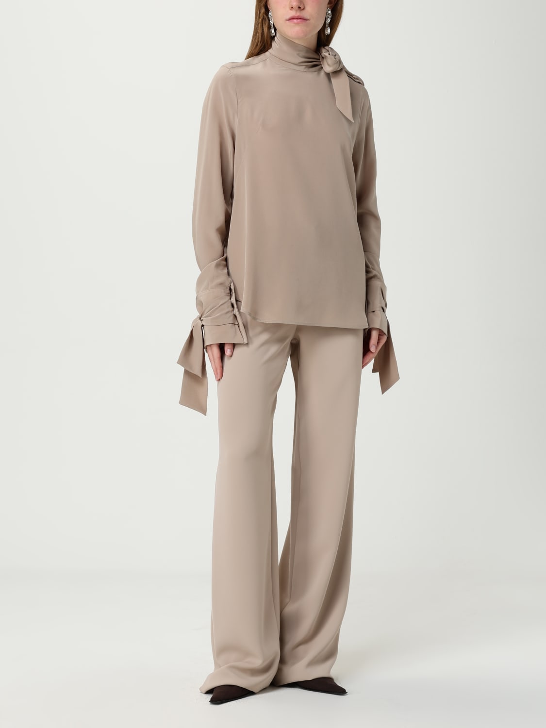 ERMANNO SCERVINO HOSE: Hose damen Ermanno Scervino, Sand - Img 2