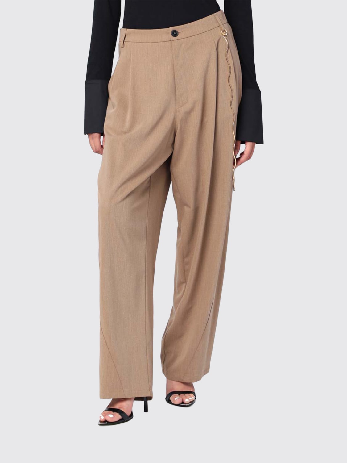 DARKPARK PANTS: Pants woman Darkpark, Beige - Img 1