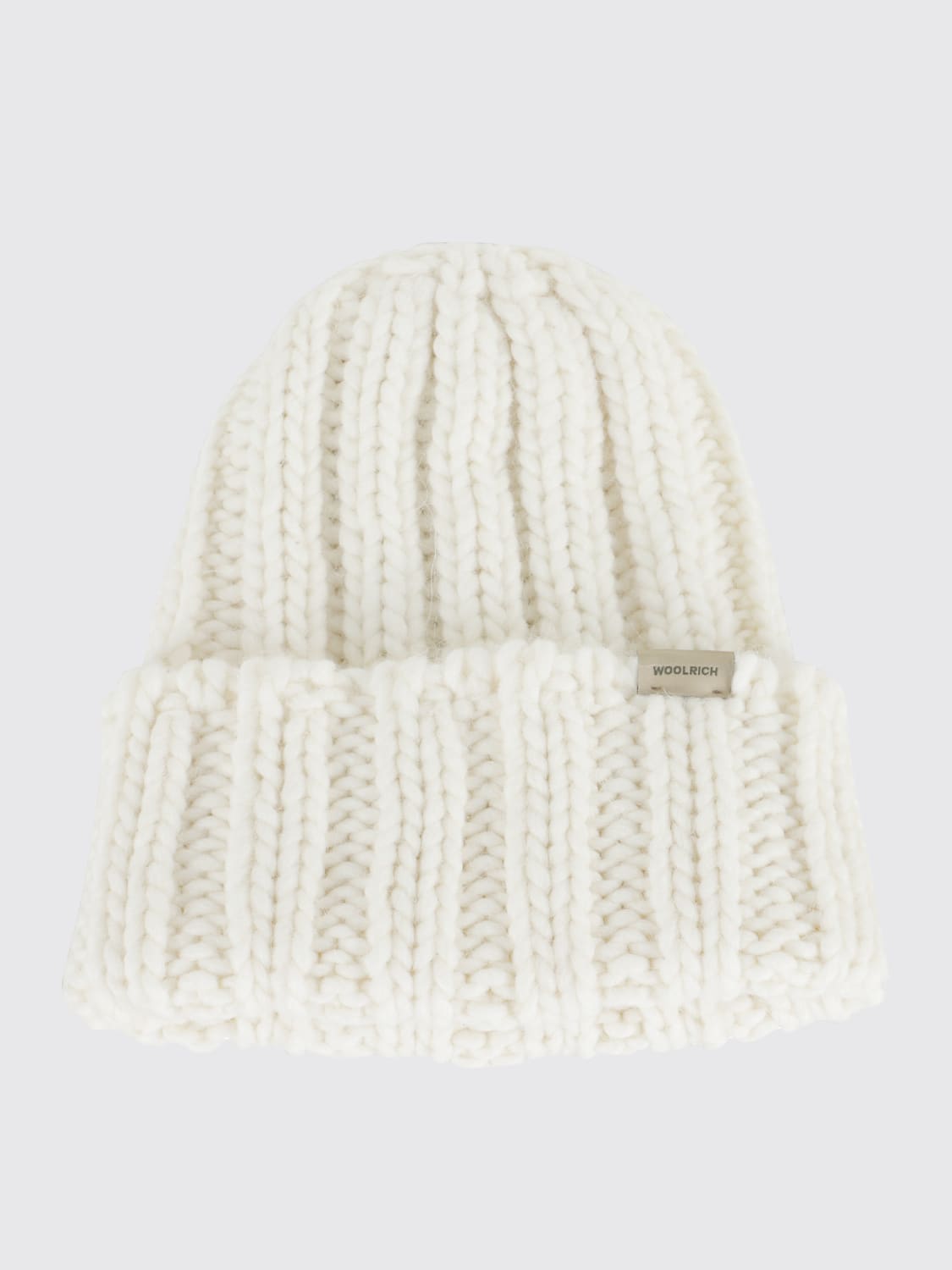 WOOLRICH SOMBRERO: Sombrero mujer Woolrich, Leche - Img 1