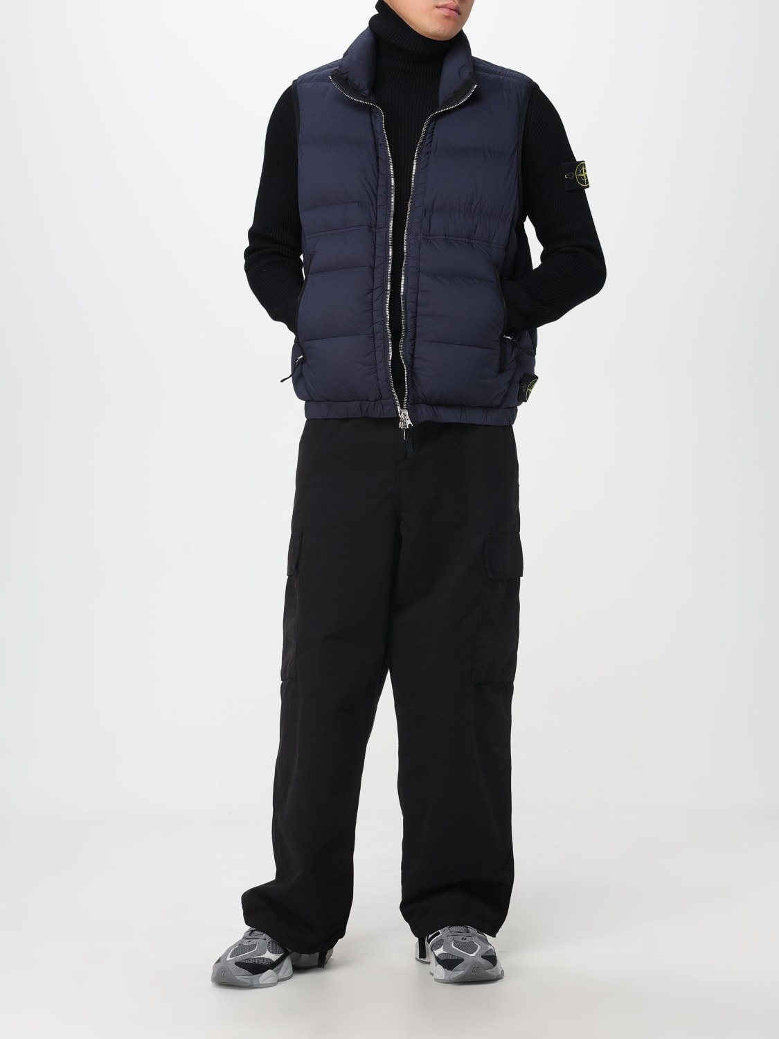 STONE ISLAND PULLOVER: Pullover herren Stone Island, Schwarz - Img 2