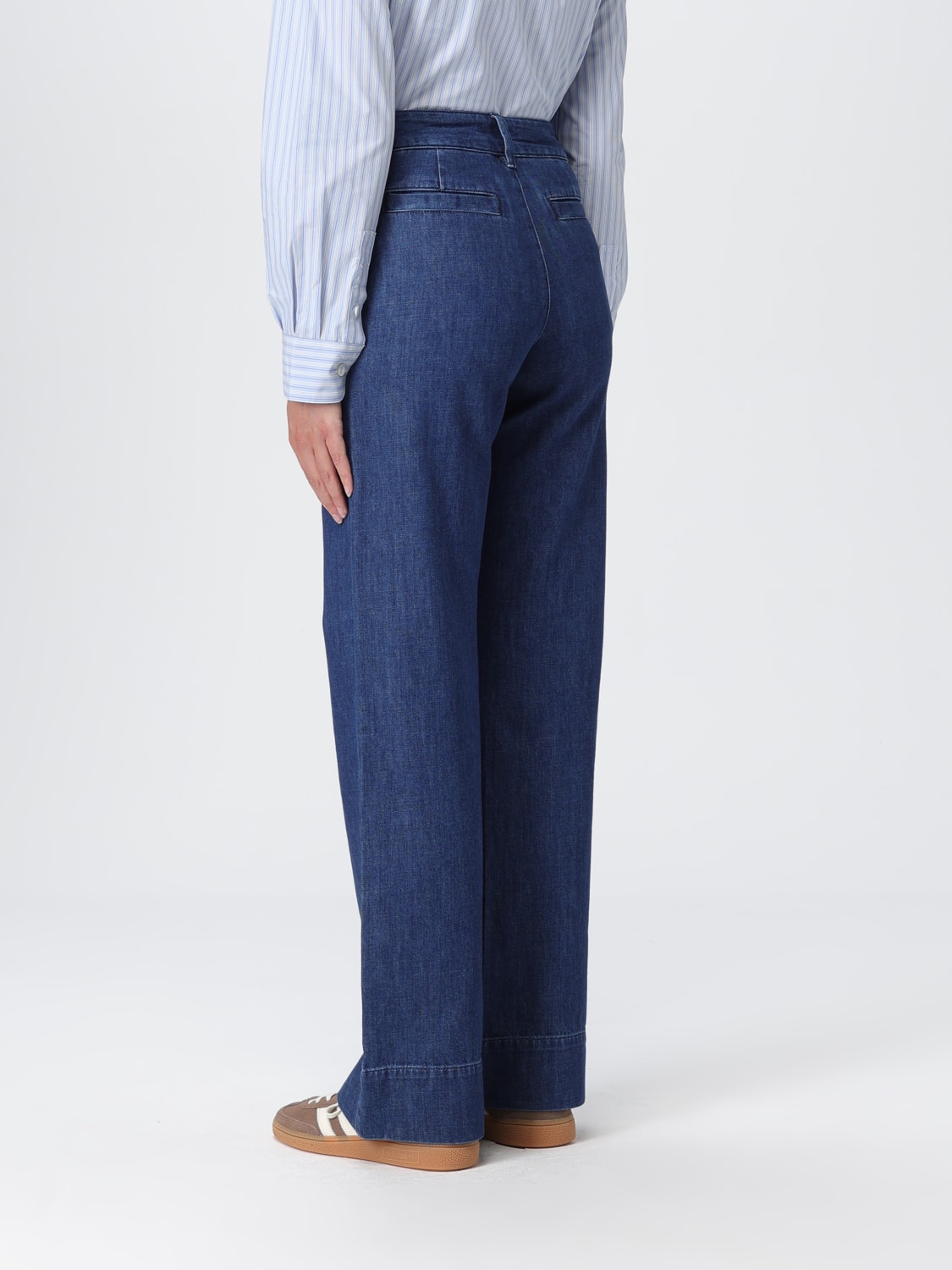 A.P.C. JEANS: Hose damen A.P.C., Indigo - Img 3