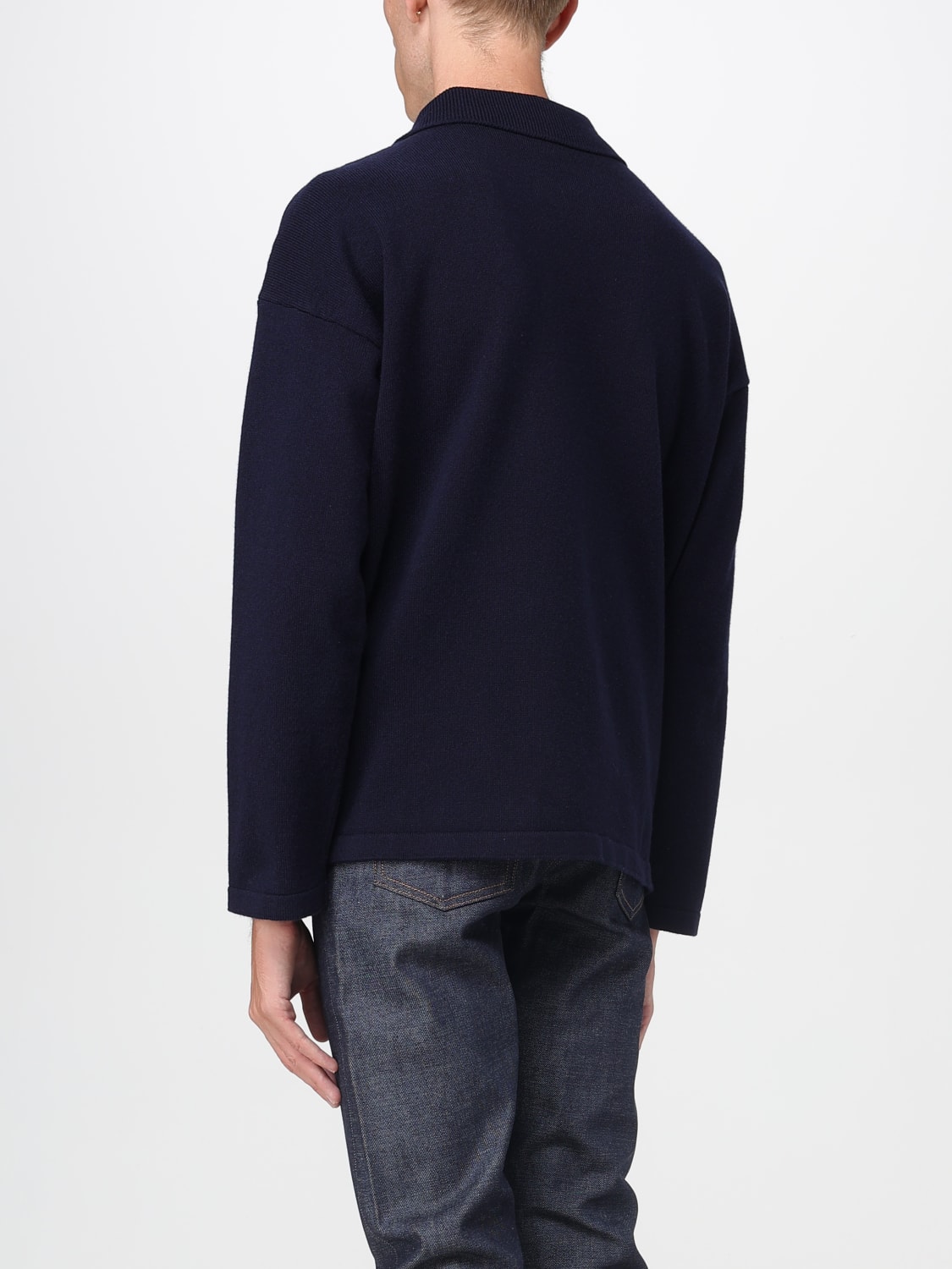A.P.C. POLO: Jersey hombre A.P.C., Azul Marino - Img 3