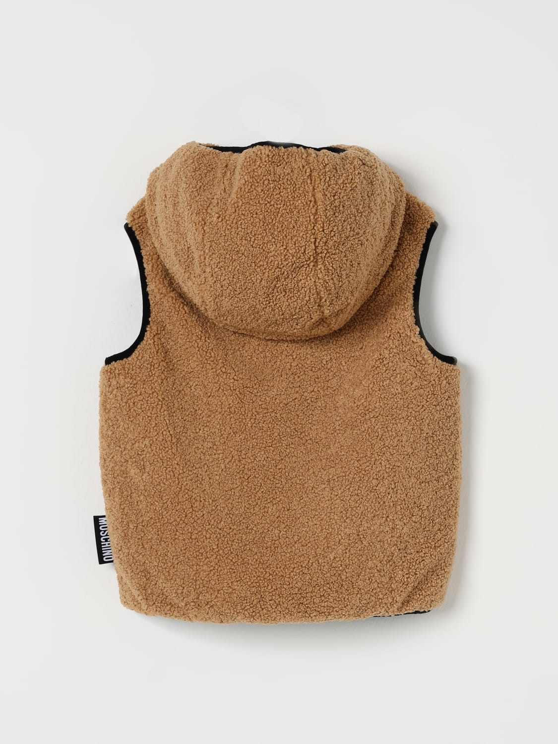 MOSCHINO WAISTCOAT: Waistcoat kids Moschino, Brown - Img 2