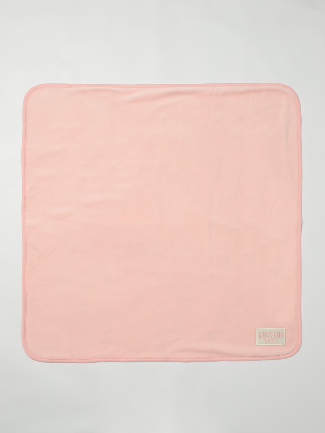 MOSCHINO BLANKET: Blanket kids Moschino, Pink - Img 2